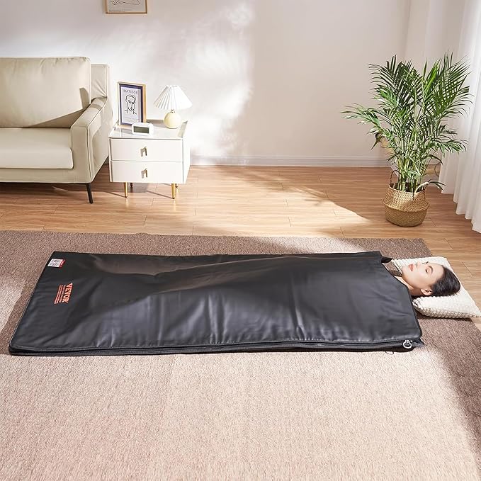 VEVOR Sauna Blanket for Detoxification, Portable Far Infrared Sauna for Home - Image 9
