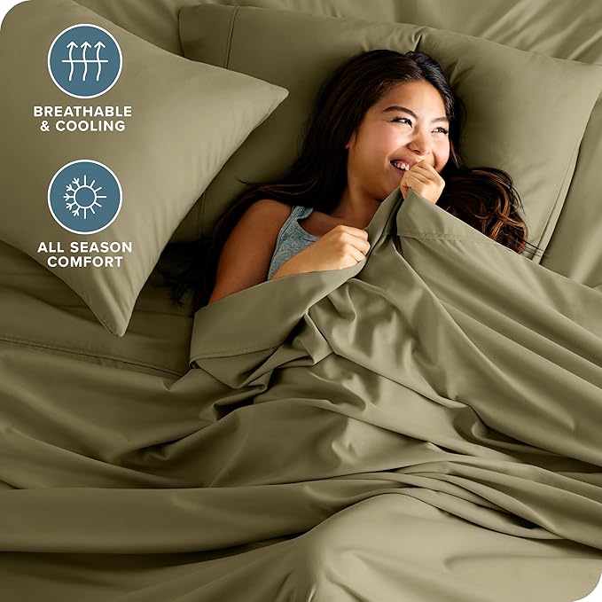 Bare Home Full XL Sheet Set - Image 3