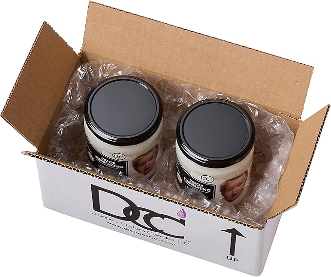 Baby Powder Two Pack Odor Eliminating Highly Fragranced Candle - Image 3