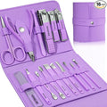 Manicure Set Professional Nail Clippers Pedicure Kit by Leipple
