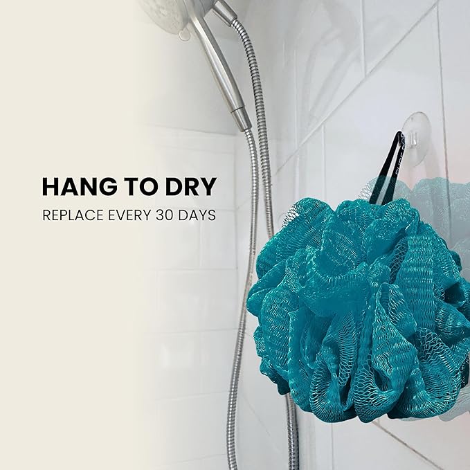 Large Bath Sponge Pack of 3 – Gentle Exfoliation Loofahs - Image 5