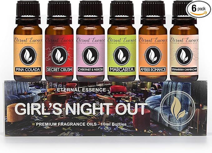 Eternal Essence Oils Girl's Night Out Set of 6 Premium Fragrance Oils by EternalEssenceOils