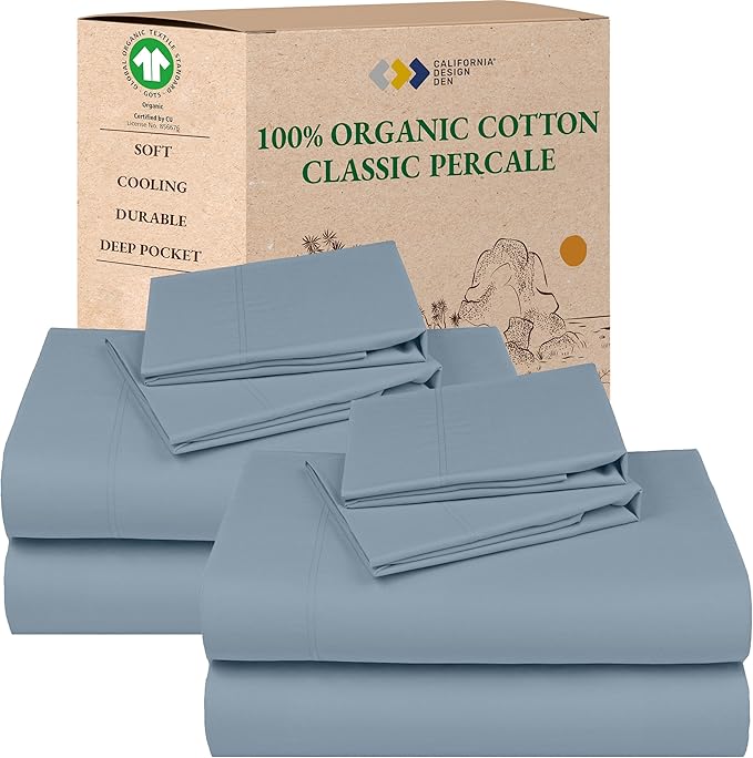 California Design Den 2-Pack King Sheets Deep Pocket Set by CaliforniaDesignDen