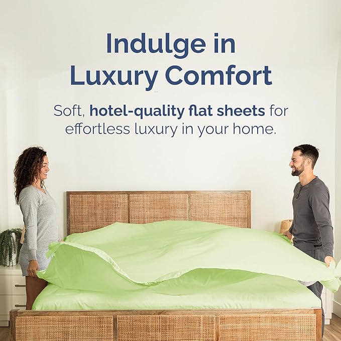 Twin Size Flat Sheet - Image 2