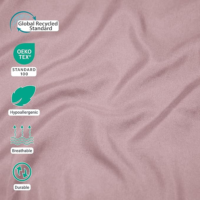 ZPECC Bulk Flat Sheets Only King Size 6 Pack, Easy Sort Top Bed Sheet by - Image 4