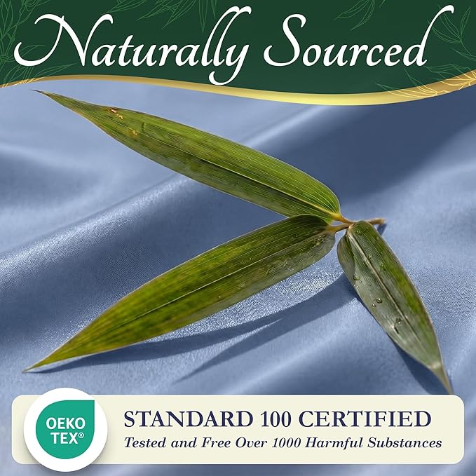 DECOLURE 100% Viscose Derived from Bamboo Sheets Queen Size - Image 7