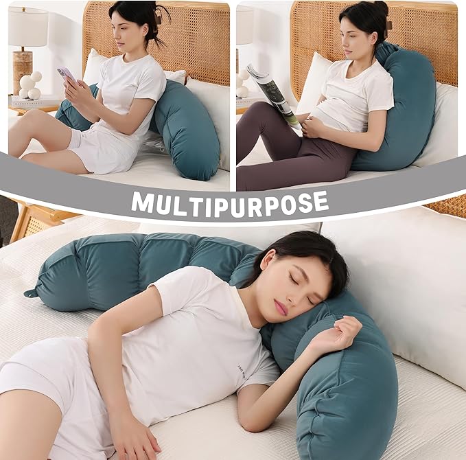 Peallow – Long Round Body Pillow - Image 6