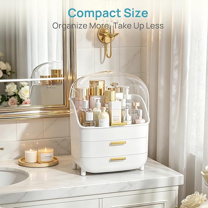 Vtopmart 3-Tier Skincare Makeup Organizer - Image 3