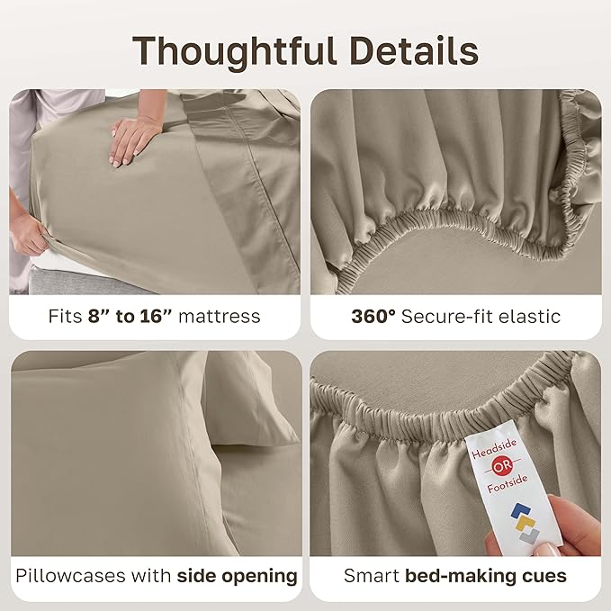 California Design Den King Size Sheet Set - Image 6