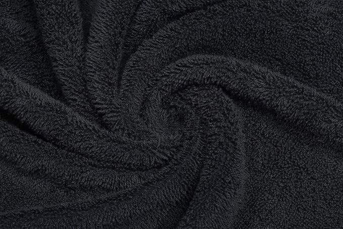 PERFEHAIR Black Salon Towels-Barber Hand Cotton Towel - Image 3