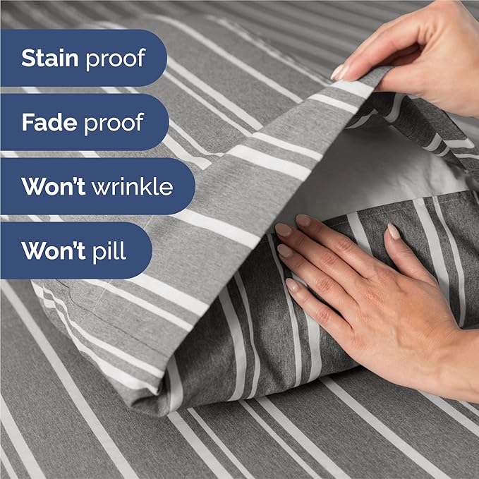 Split King Size 5 Piece Sheet Set - Image 5