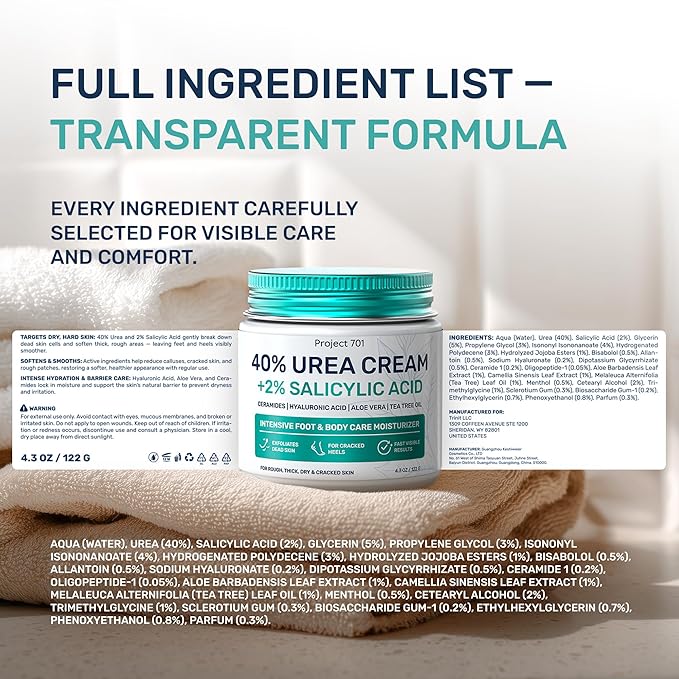 Urea Cream 40 Percent for Feet Maximum Strength - Image 7