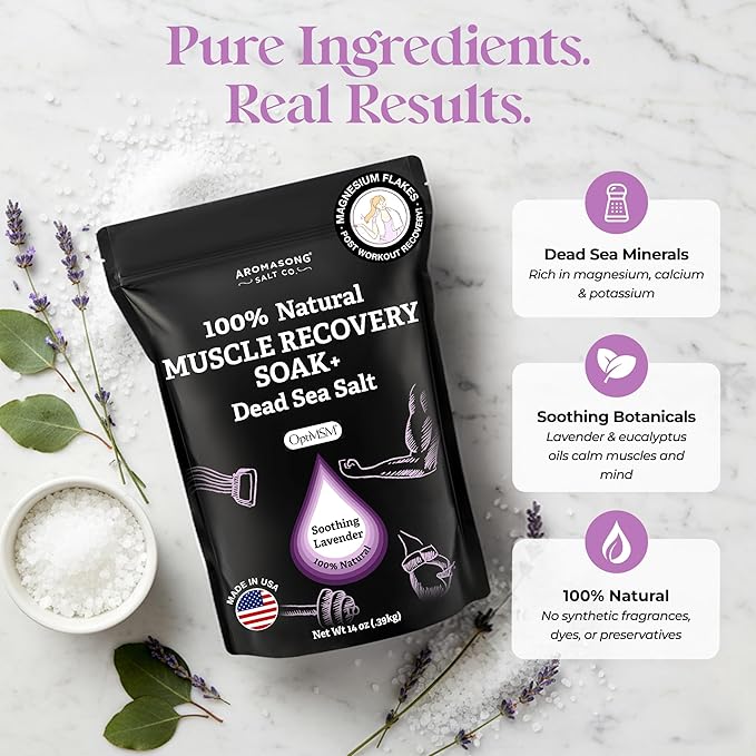 Aromasong Muscle Recovery Bath Soak - Image 4
