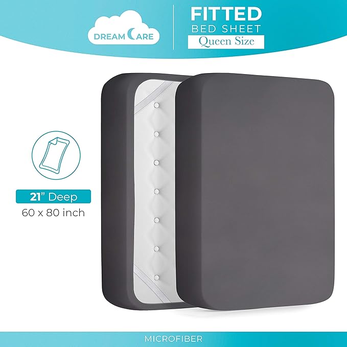 DREAMCARE Queen Fitted Sheet - Image 4