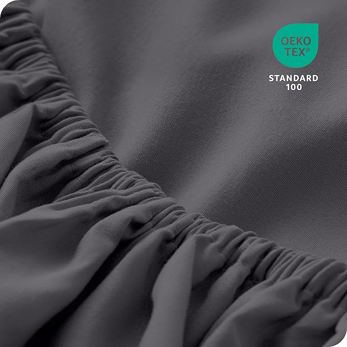 Bare Home 2-Pack Fitted Bottom Sheets Short Queen - Image 6