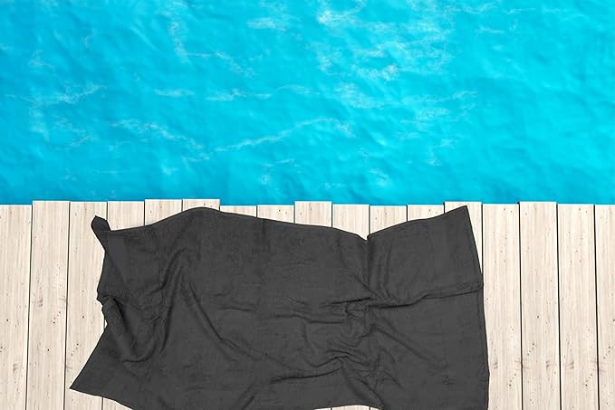 Large Bath Towels Pack of 6 – 24" x 50", 100% Cotton Terry – Soft, Quick-Dry & - Image 5