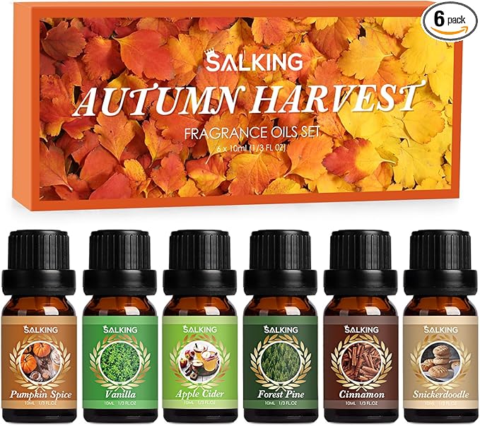 SALKING Autumn Fragrance Oils, Premium Fall Essential Oils by SALKING