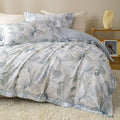 OAITE Duvet Cover Set King Size Floral Pattern Ultra Soft 100% Cotton Duvet by OAITE