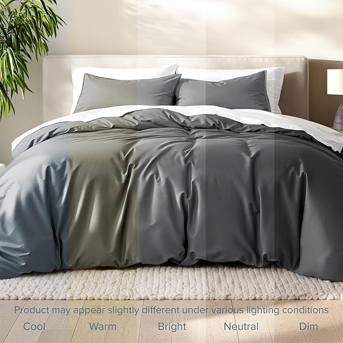Bare Home Bedding Duvet Cover Oversized King Size - Image 8