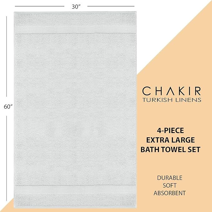 Chakir Turkish Linens | Hotel & Spa Quality 100% Cotton Luxury Turkish Towels | - Image 6