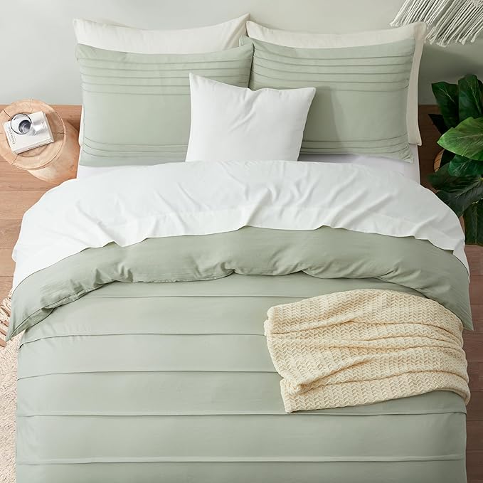 Oli Anderson Mist Sage Duvet Cover Queen Size - Image 5