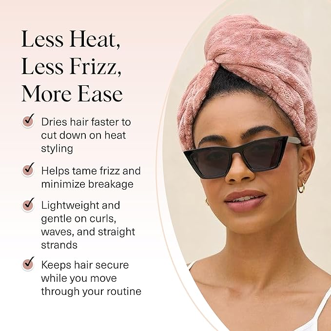 Kitsch Plush Microfiber Hair Towel Wrap - Image 3