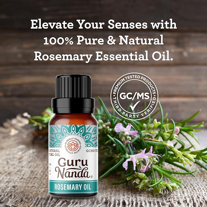 GuruNanda Rosemary Essential Oil - Image 2