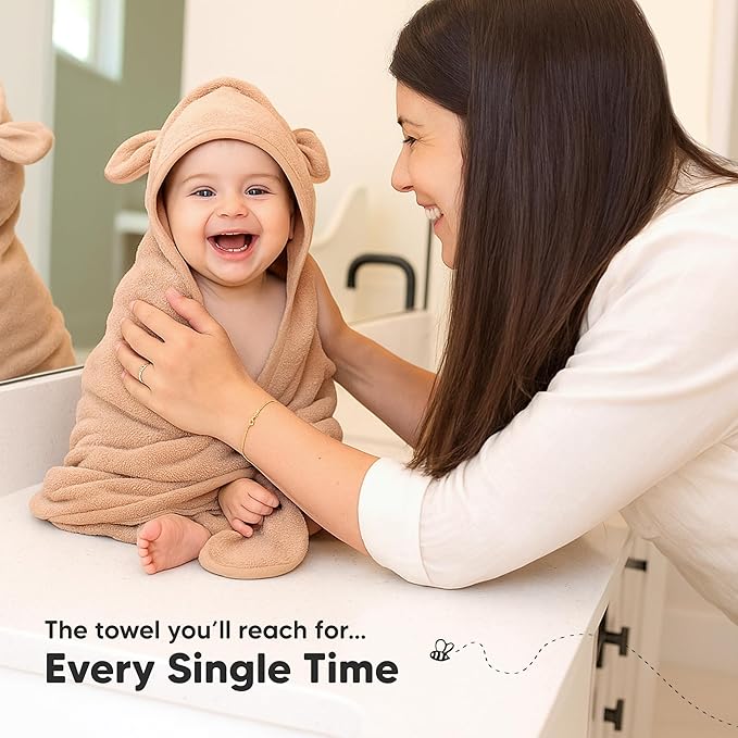KeaBabies 2-Pack Hooded Baby Towels - Image 9