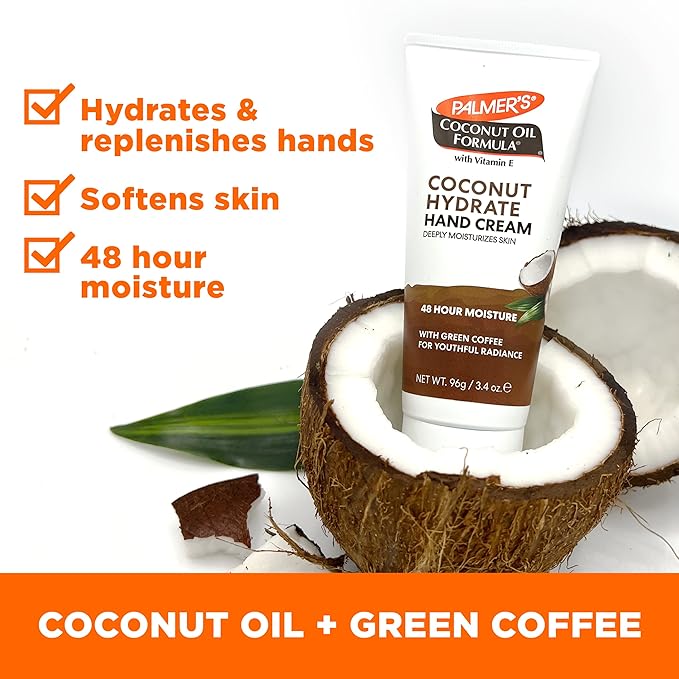 Palmer's Coconut Oil Formula Moisturizing Hand Cream, 3.4 Ounce - Image 3