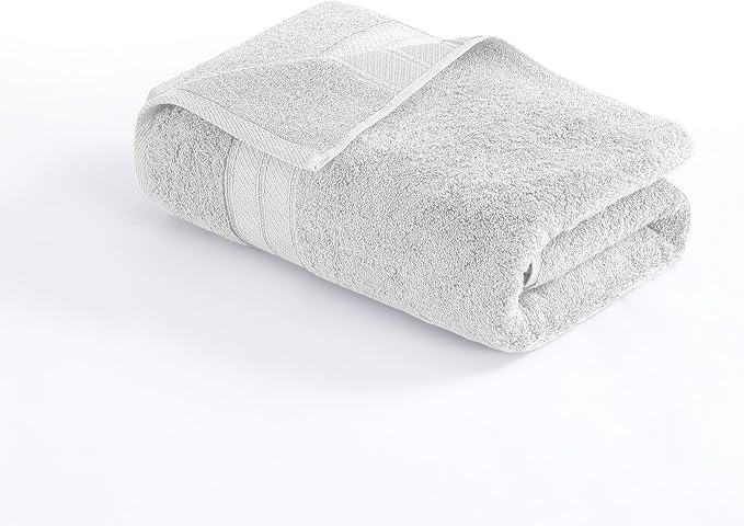 Modern Threads 4-Pack SpunLoft Bath Sheet White 35x71 - Image 5