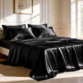 Love's cabin Satin Twin Sheets Set by Lovescabin