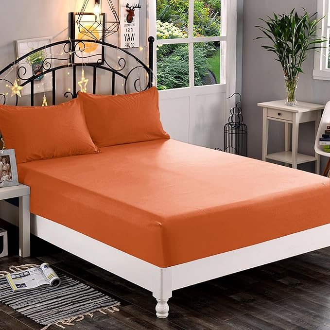 Elegant Comfort 1500 Premium Hotel Quality 1-Piece Fitted Sheet, Softest - Image 2
