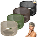 CIATBYYJ 4Pcs Mesh Hair Wraps for Black Women Adjustable Soft Meshs Head Wraps by Unknown