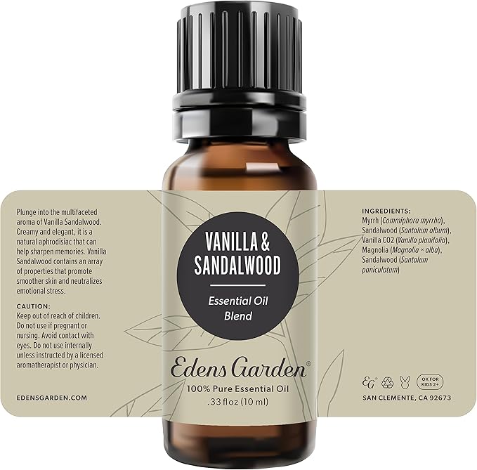 Edens Garden Vanilla Sandalwood Essential Oil Blend- 100% Pure Premium Grade - Image 9