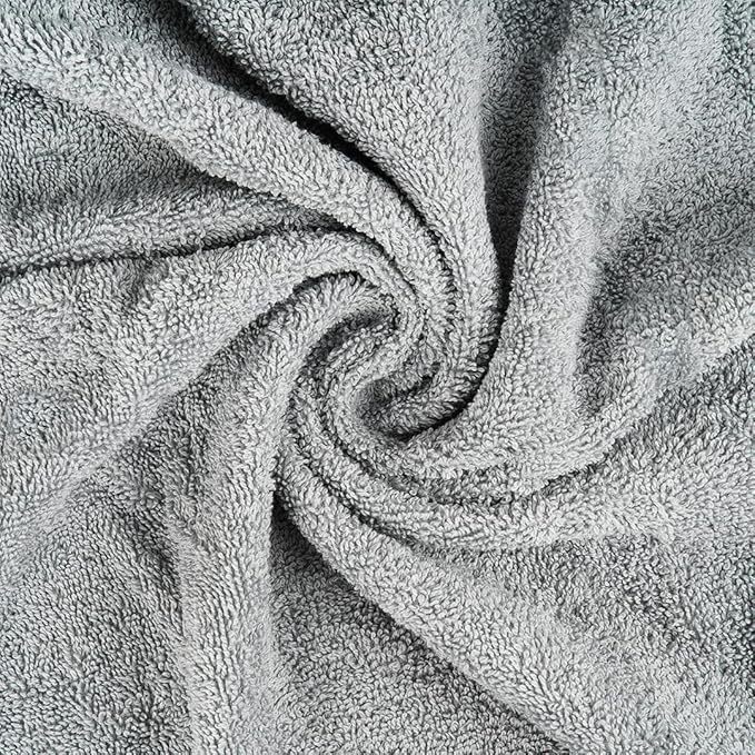 CASA COPENHAGEN Solitaire 6Pcs 100% Egyptian Cotton Large Designer Towels Gift - Image 9
