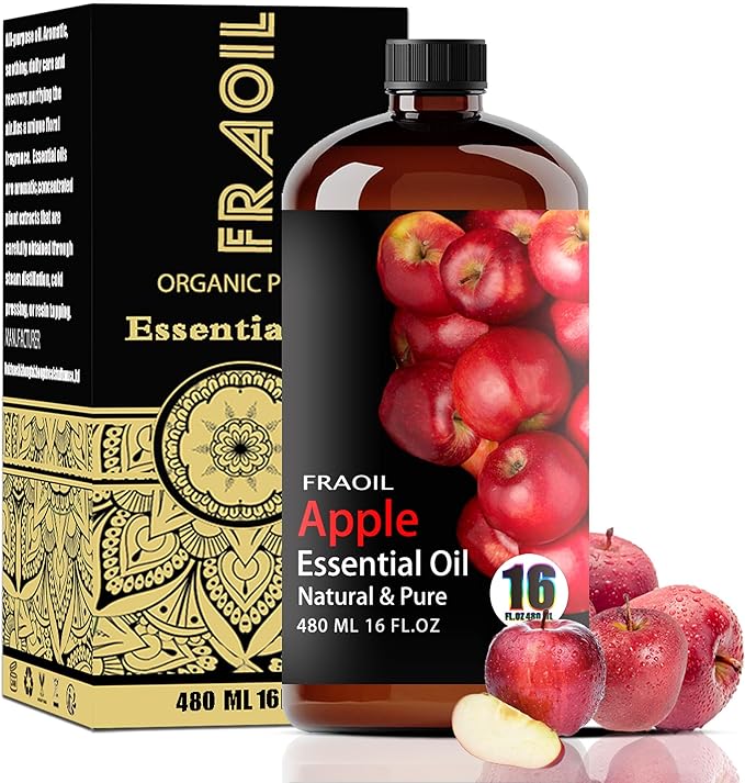 Apple Essential Oil, Apple Oil 16 Fl Oz 480 ML by FRAOILESSENTIALOIL