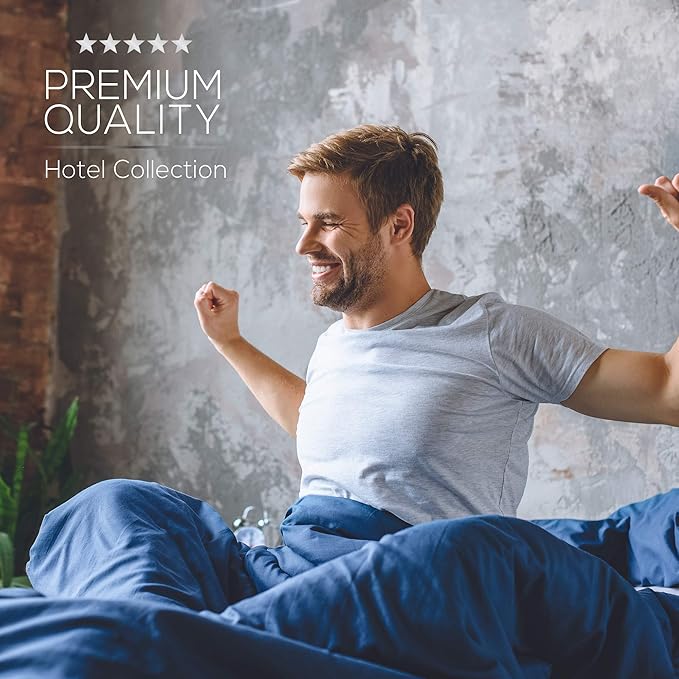 Mueller Ultratemp Bed Sheets Set, Super Soft 1800, 6 Piece California King - Image 8