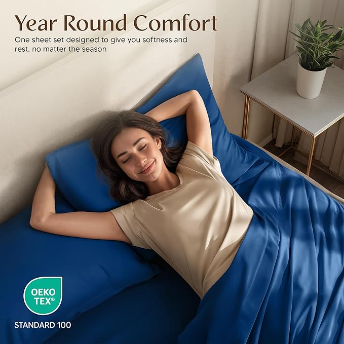 Utopia Bedding Queen Size Sheet Set – 4 Piece Bed Sheets, Soft and Breathable - Image 5