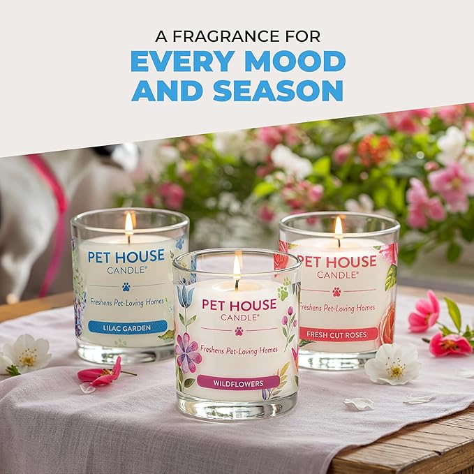 Pet House Candles, Plant-Based, Long Lasting, Clean Burning Scented Candles - Image 5