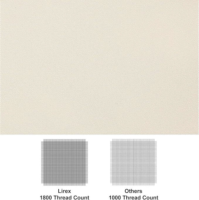 Lirex Beige Flat Sheet Twin, Ultra Soft & Breathable Brushed 1800 Microfiber - Image 2