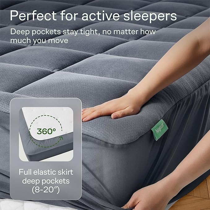 Niagara Ultra Soft California King Size Mattress Topper - Image 5