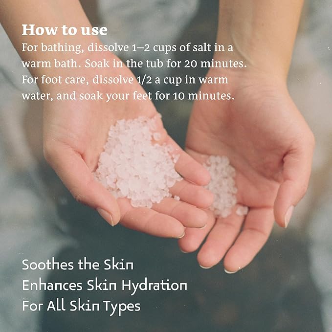 Dead Sea Salts for Soaking Relaxing Sea Salt Bath Soak for Body Rejuvenation - Image 4