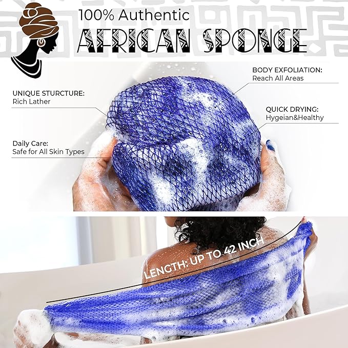 Loofah Sponge African Net Authentic - Image 2