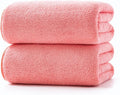 Lumimi Towels 2 Piece Soft Microfiber Bath Towel Set Salon Gym Yoga Travel by Lumimi