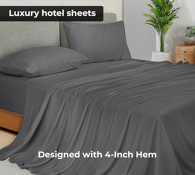 Royale Linens California King Flat Sheet - Image 2