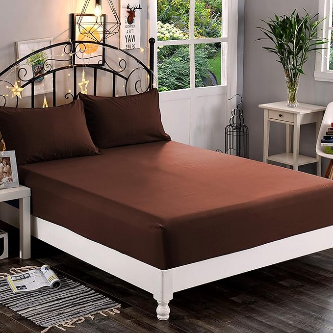 Elegant Comfort 1500 Premium Hotel Quality 1-Piece Fitted Sheet, Softest - Image 2
