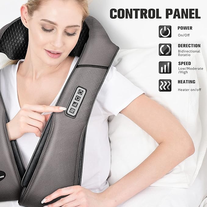 MagicMakers Neck Massager with Heat Gifts - Image 4