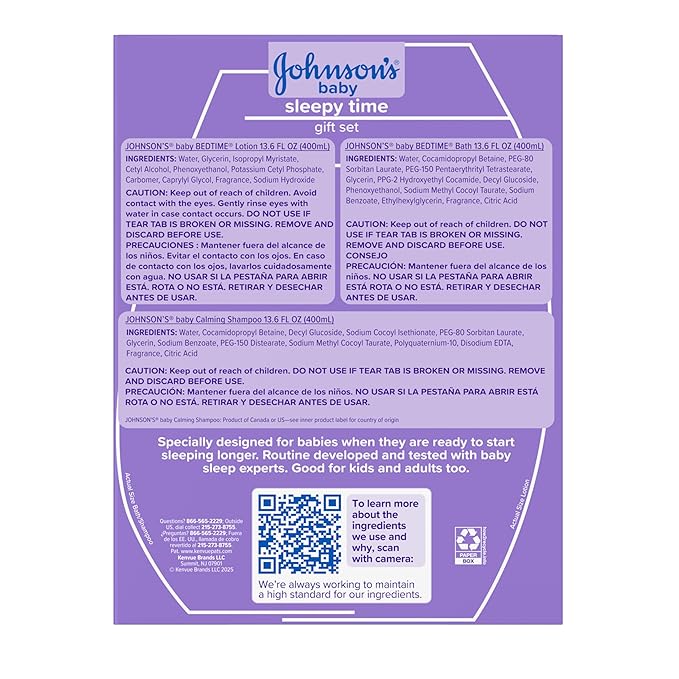 Johnson's Baby Sleepy Time Gift Set - Image 7
