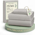 LANE LINEN Sustainably Produced 100% Organic Cotton Twin Bed Sheet Set by LaneLinen