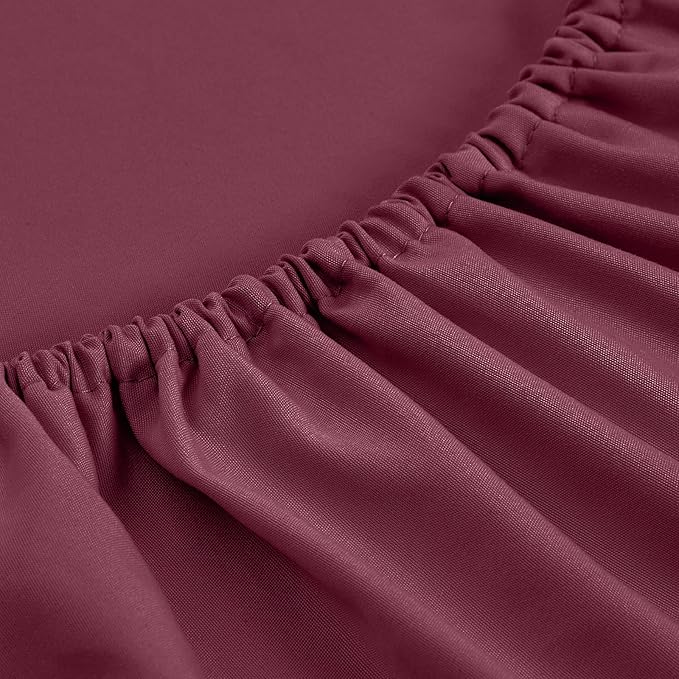 FreshCulture Full Fitted Sheets, Bulk Pack of 6, Deep Pocket, Soft Microfiber - Image 2
